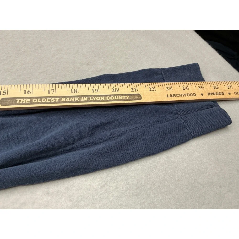 Brooks‎ Brothers Sweater Silk Cotton Color Block Blue XXL Italian Yarn Mens